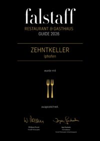 Flastaff Urkunde Restaurant 2026